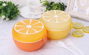 ظرف غذای دو طبقه میوه ای