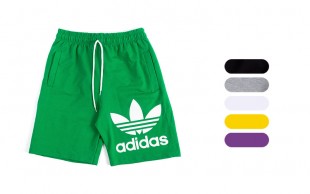 شلوارک مردانه طرح adidas