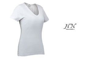 تیشرت سفید زنانه Human Nature