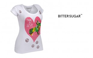 تیشرت قلبیBitter Sugar