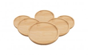 زیر لیوانی بامبو