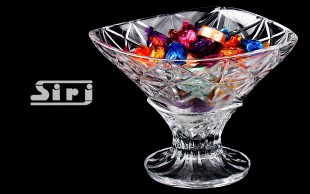 ظرف پایه دار کریستال Siri