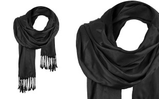 شال مشکی Lantern Moon