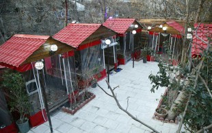 قلیان باغچه رستوران کنعان