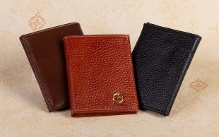 کیف پول چرم طبیعی مدل جیبی