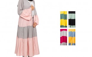 مانتو پرچمی جلو باز