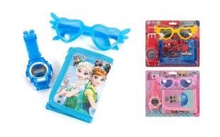 ست بچگانه ساعت و عینک و کیف