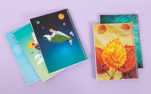 دفتر سیمی طرحدار