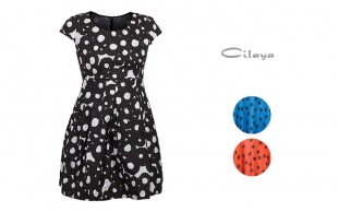 پیراهن زنانه کمر کلوش Cilaya