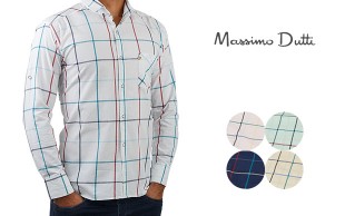 پیراهن مردانه طرح Massimo Dutti