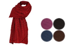 شال بافت زمستانی