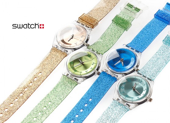 Swatch cheap glitter celeste