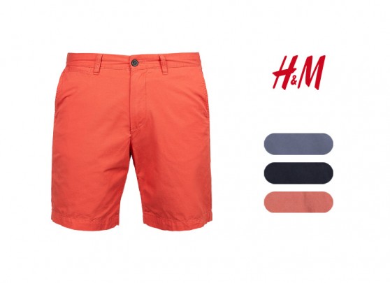 H and hot sale m red shorts