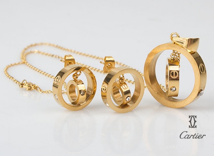 ست انگشتر و دستبند Cartier
