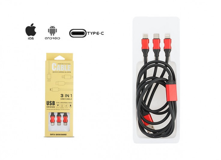 کابل USB 3x1