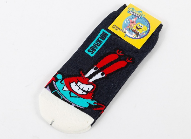 جوراب مچی طرح SPONGE BOB