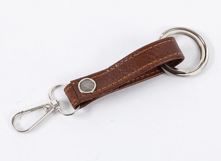 جاکلیدی چرم طبیعی