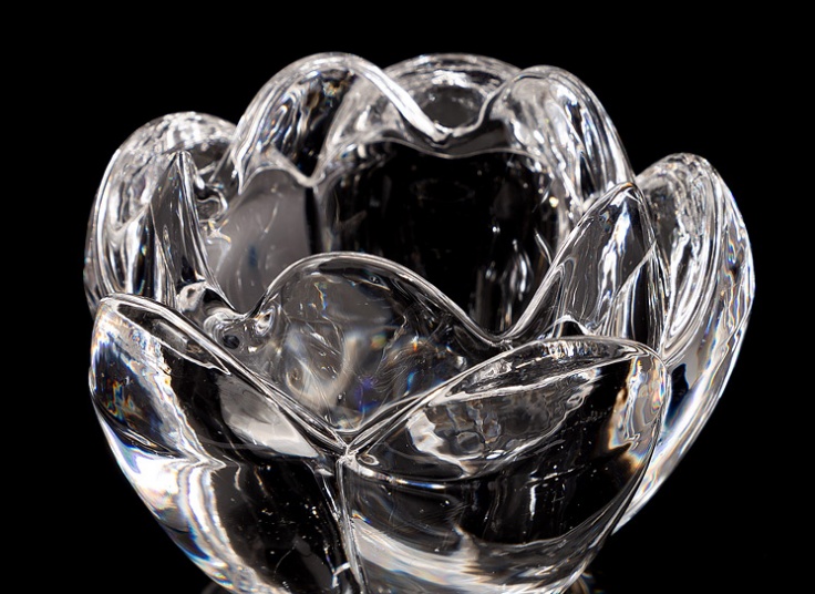 جا شمعی شیشه ای