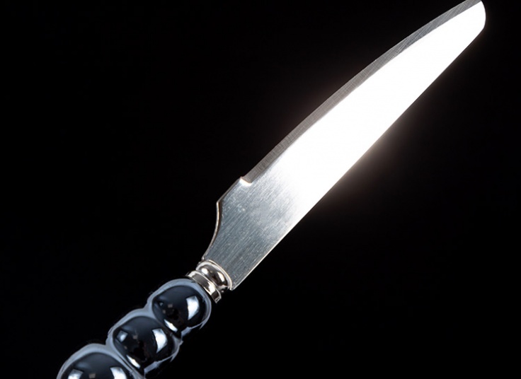 کارد و چنگال دسته مرواریدی