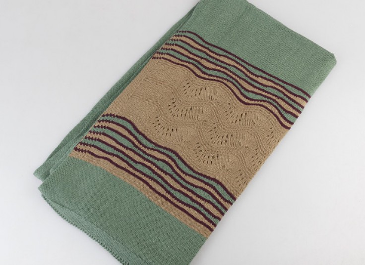 شال بافت زمستانی Geometric