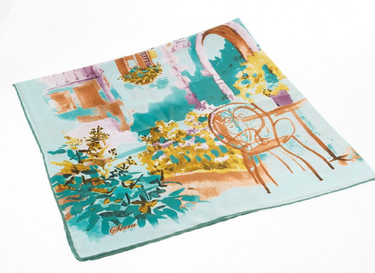 روسری ساتن ابریشم Serra