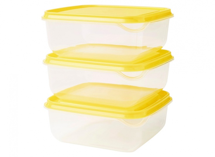 ظروف نگهدارنده سه تکه ایکیا مدل PRUTA