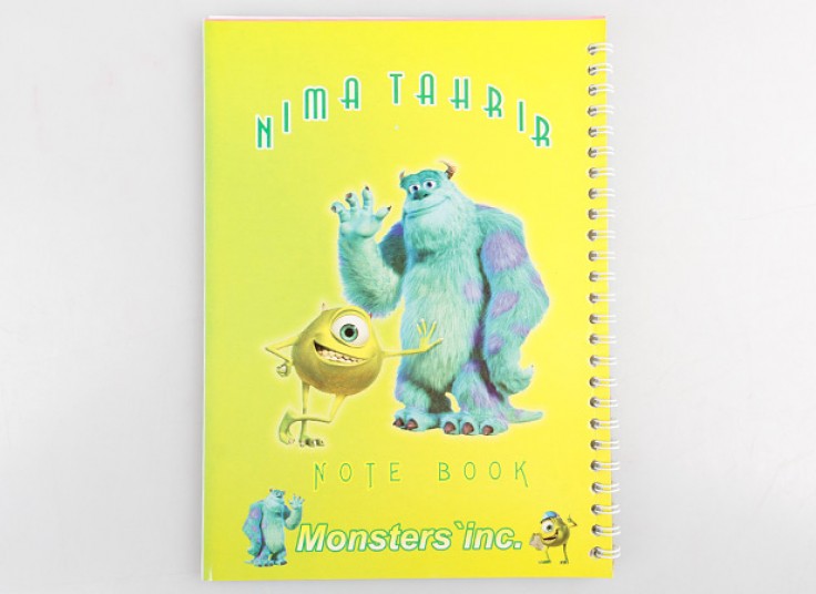 دفتر نقاشی سیمی طرحدار