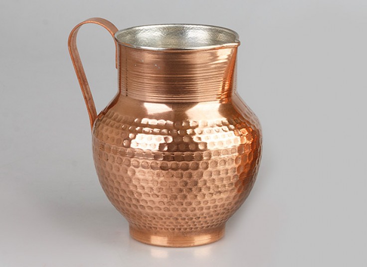 پارچ و لیوان مسی