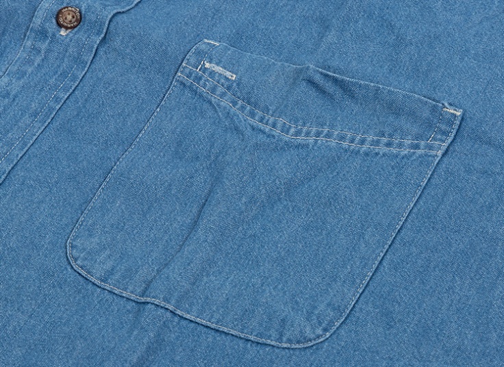 پیراهن جین آستین کوتاه Port & Company