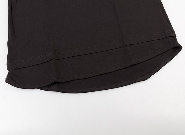 تیشرت آستین بلند مشکی LONG