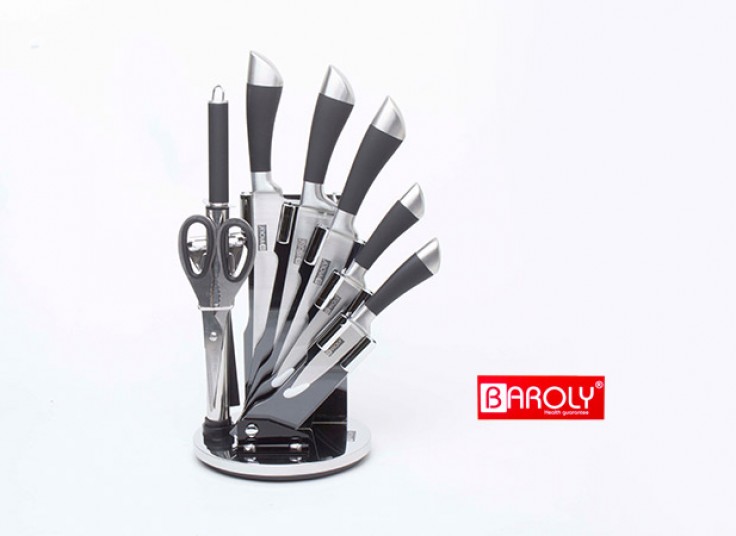 ست چاقو و استند  BAROLY