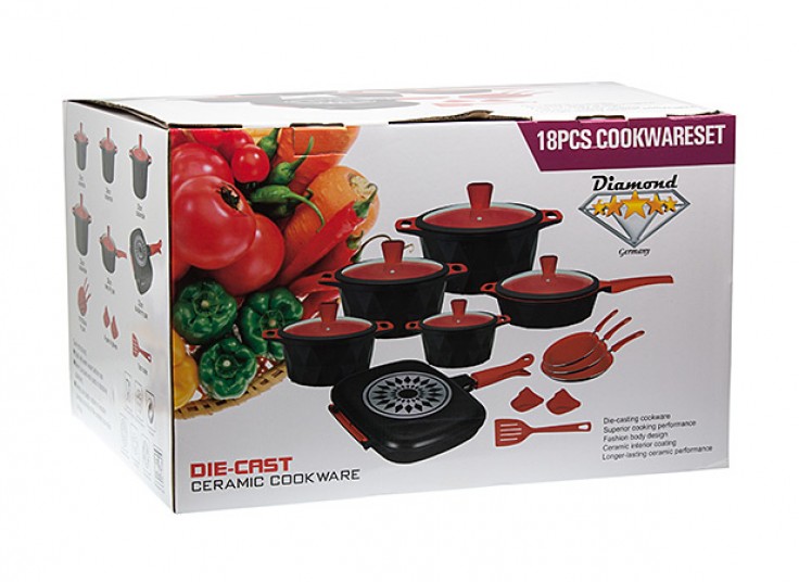 سرویس 18 پارچه Diamond