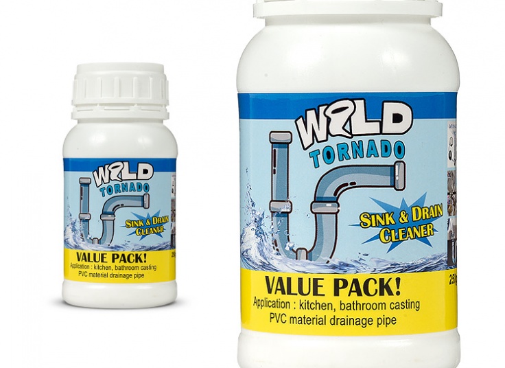 پودر لوله باز کن تورنادو