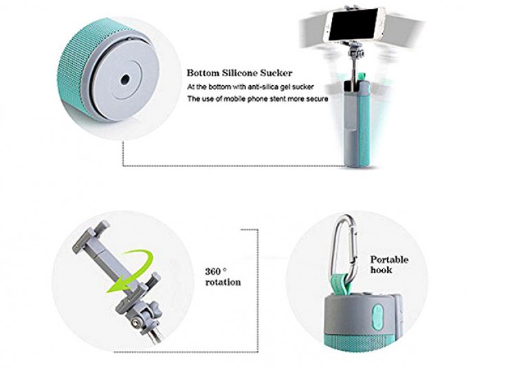 اسپیکر بلوتوث و مونوپاد سه کاره