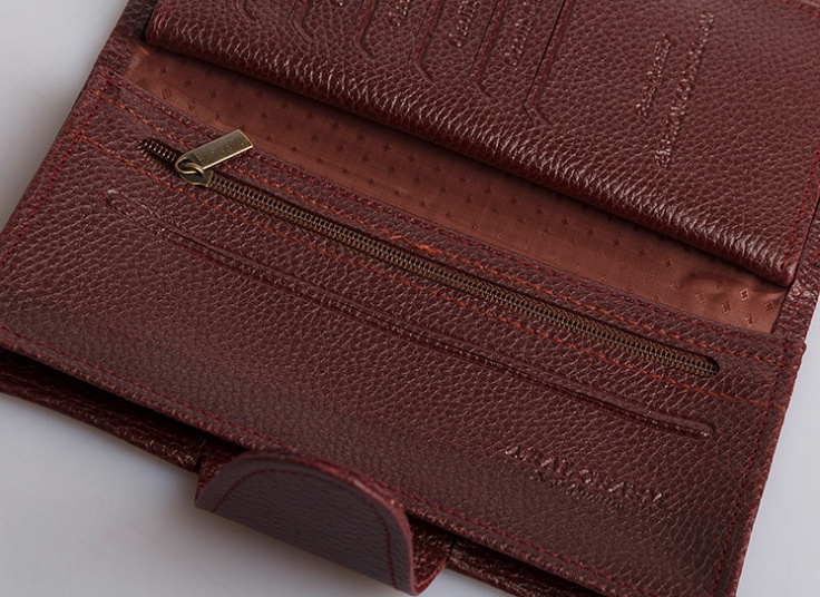 کیف پول پالتویی طرح Versace