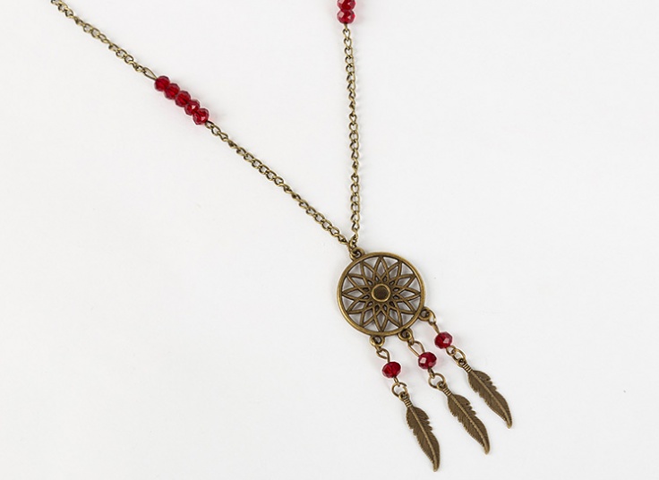 گردنبند رومانتویی آویزدار