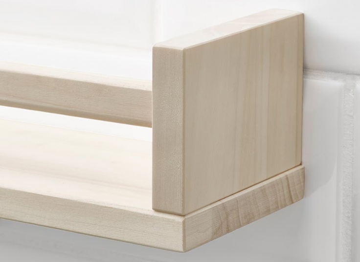 شلف چوبی IKEA مدل BEKVAM