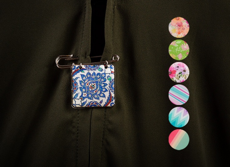 سنجاق سینه Square