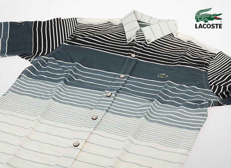 پیراهن راه راه مردانه LACOSTE