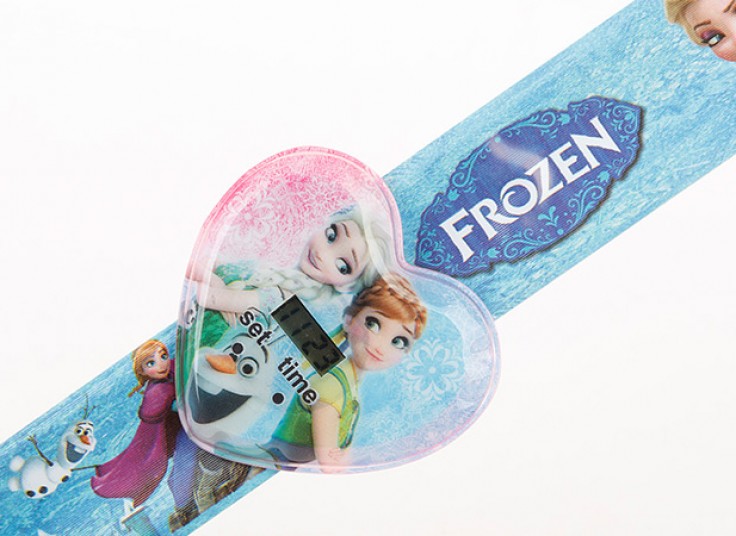 ساعت کارتونی بند خط کشی