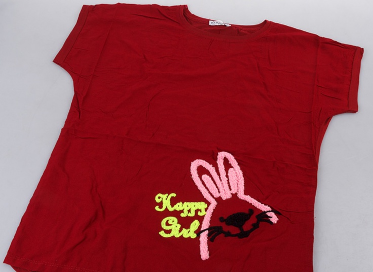 تیشرت طرح برجسته زنانه Madook