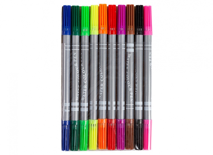 پکیج 10 تایی ماژیک دو سر