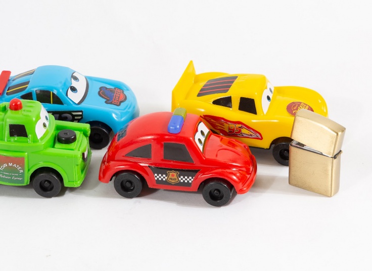 ماشین اسباب بازی مک کویین بسته 4 عددی