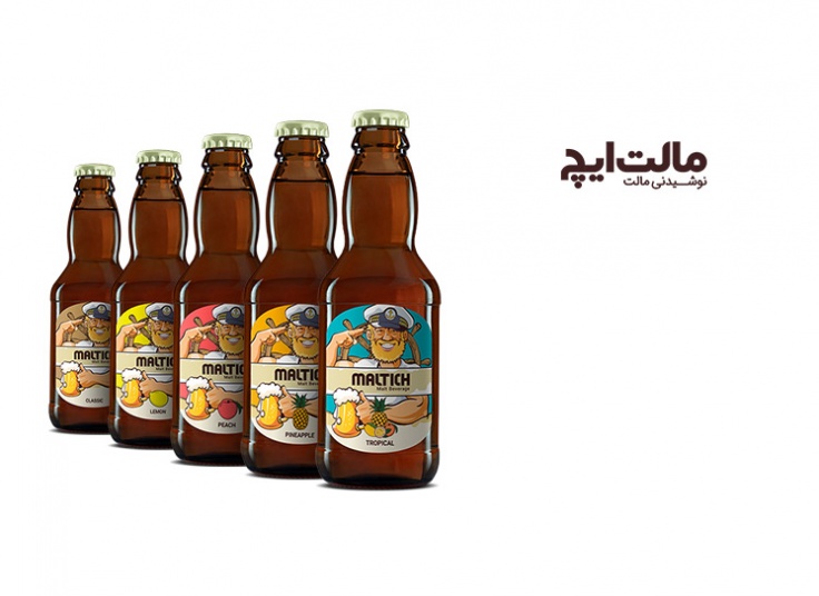 باکس 12 عددی نوشیدنی مالت ایچ