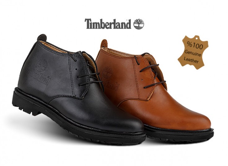 نیم بوت مردانه طرح Timberland
