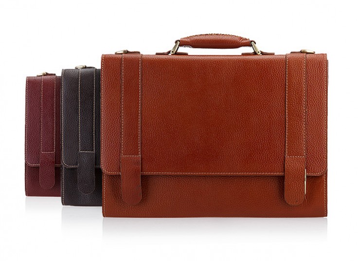 کیف اداری چرم طبیعی مدل Satchel