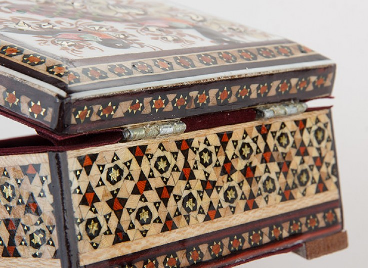 جعبه خاتم کاری