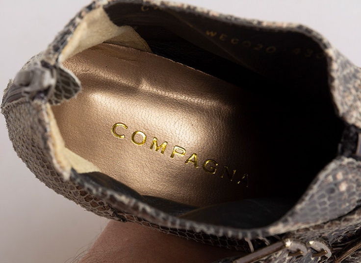 نیم بوت پاشنه دار زنانه COMPAGNA