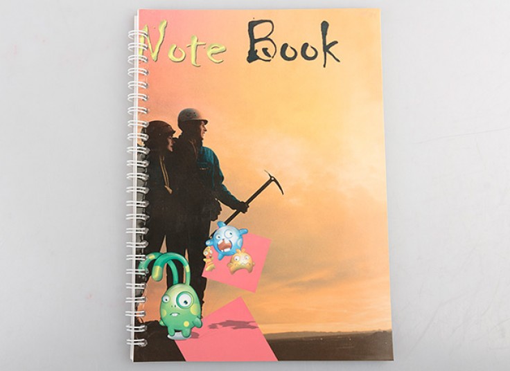 دفتر نقاشی سیمی طرحدار