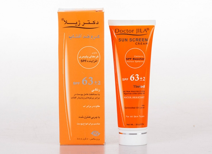 کرم ضد آفتاب دکتر ژیلا